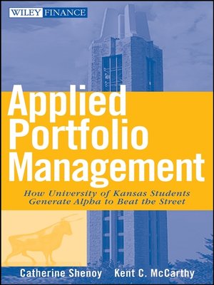 cover image of Applied Portfolio Management